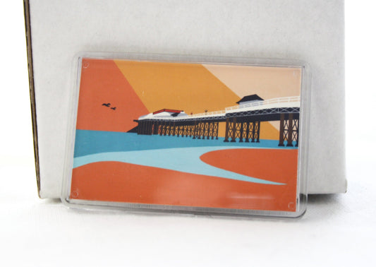 Cromer Pier themed Fridge magnet 'Cromer Pier' by Rebecca Pymar
